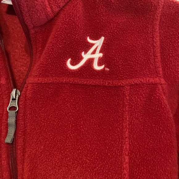 Columbia Crimson Tide Logo Fleece Boy’s Jacket - Picture 2 of 6